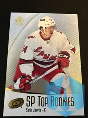 2021-22 SP Authentic Top Rookies Seth Jarvis Rookie #TR-13